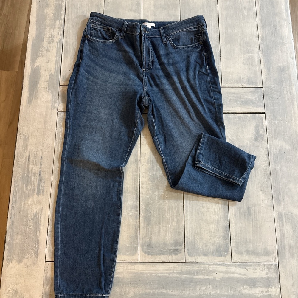 LC Lauren Conrad Dark Blue Skinny Jeans